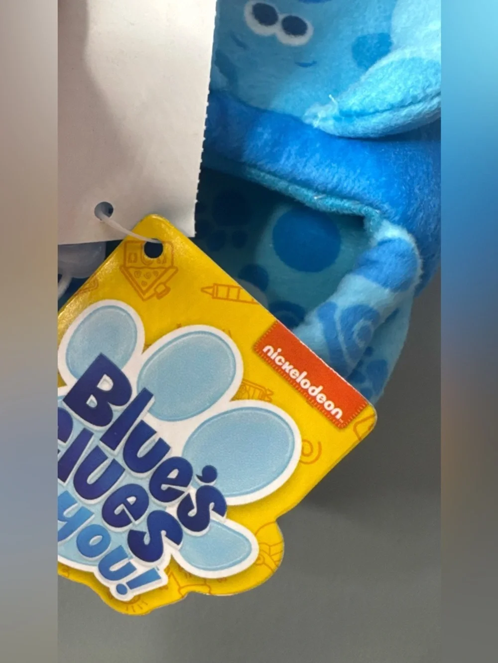 Blue's Clues & You! Blue and magenta Plush Slippers cozy unisex character